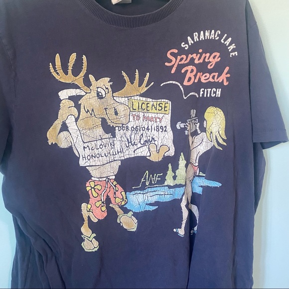 🌈Men’s Abercrombie & Fitch Graphic Tee - Picture 5 of 8